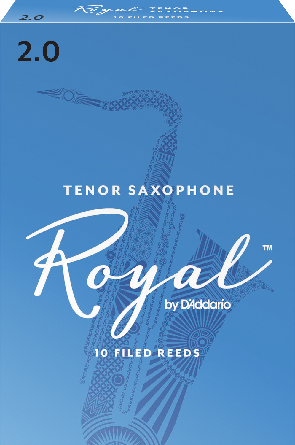 Rico Royal Tenorsaxofon 10-Pack. Tjocklek 2