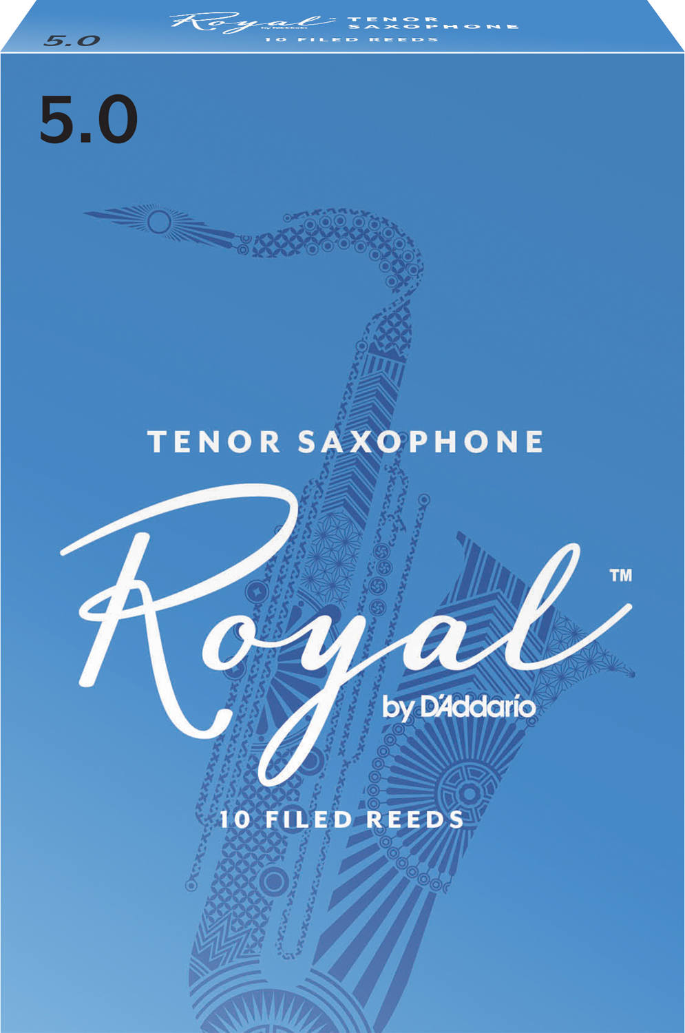 Rico Royal Tenor-Saxophone Box of 10. Strength 5