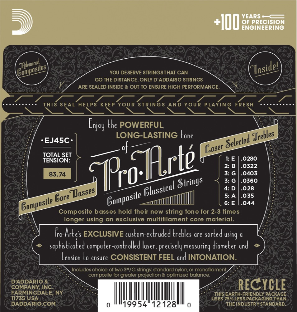 D'Addario Pro Árte EJ45C - 3