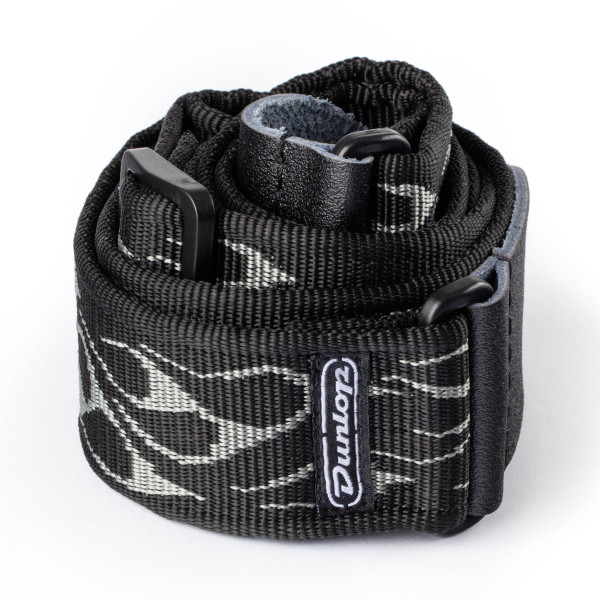 Dunlop D3811GY Strap Flambe-Grey - 2