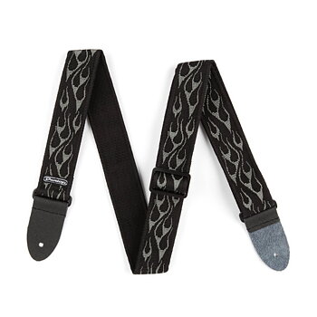 Dunlop D3811GY Strap Flambe-Gray