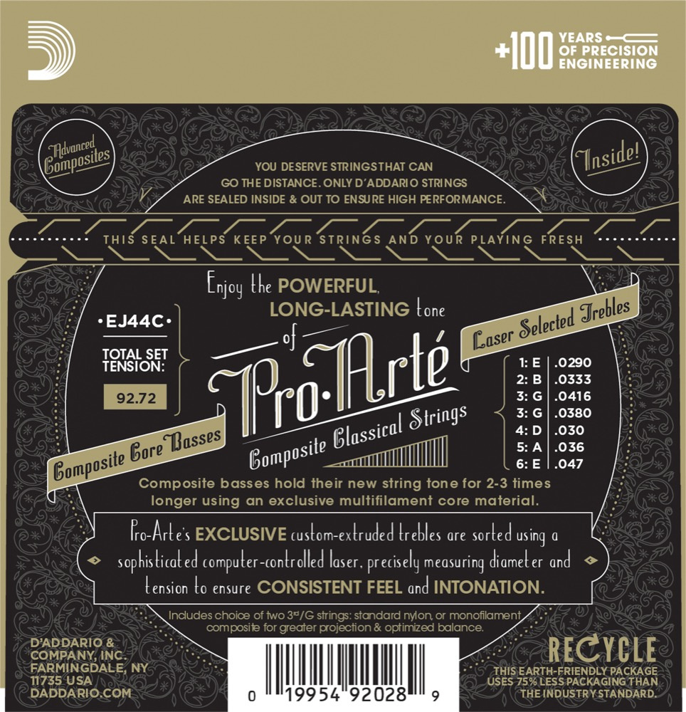 D'Addario Pro Árte EJ44 C - 3