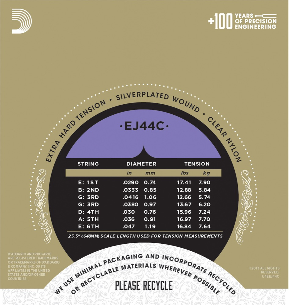 D'Addario Pro Árte EJ44 C - 4