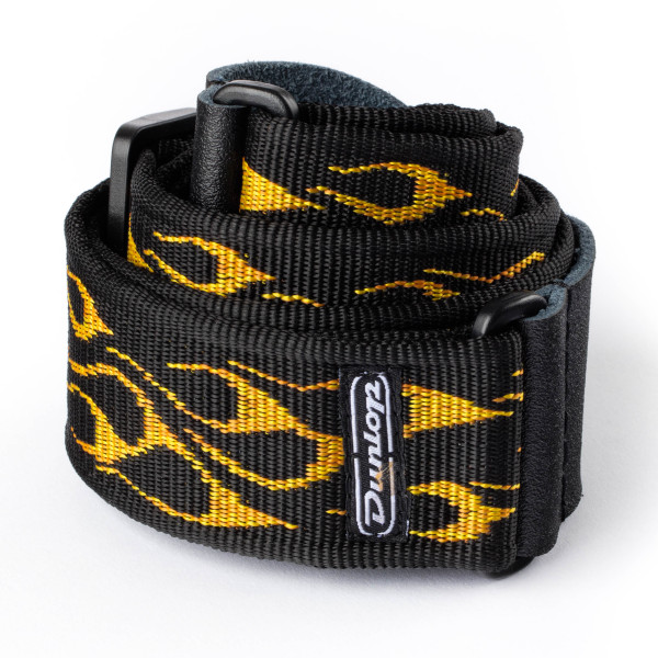 Dunlop D3811OY Strap Flames - 2