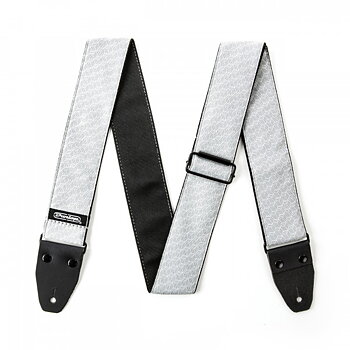 Dunlop D67-12 Jacquard Cube Hatch Light Grey Strap