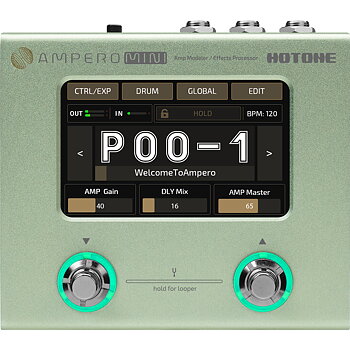 Hotone MP-50MC Ampero Mini Multieffekt Matcha
