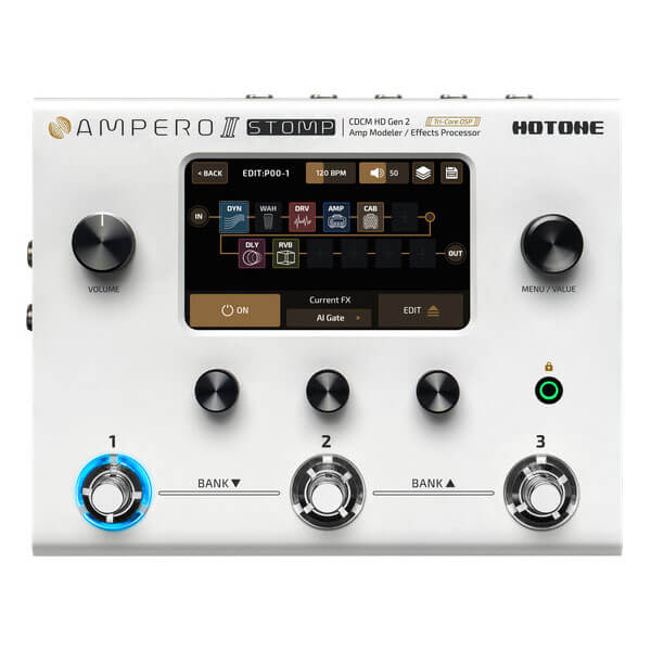 Hotone MP-300 Ampero II Stomp Multieffekt