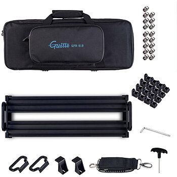 Guitto GPB-01 B Pedalbord med väska, liten