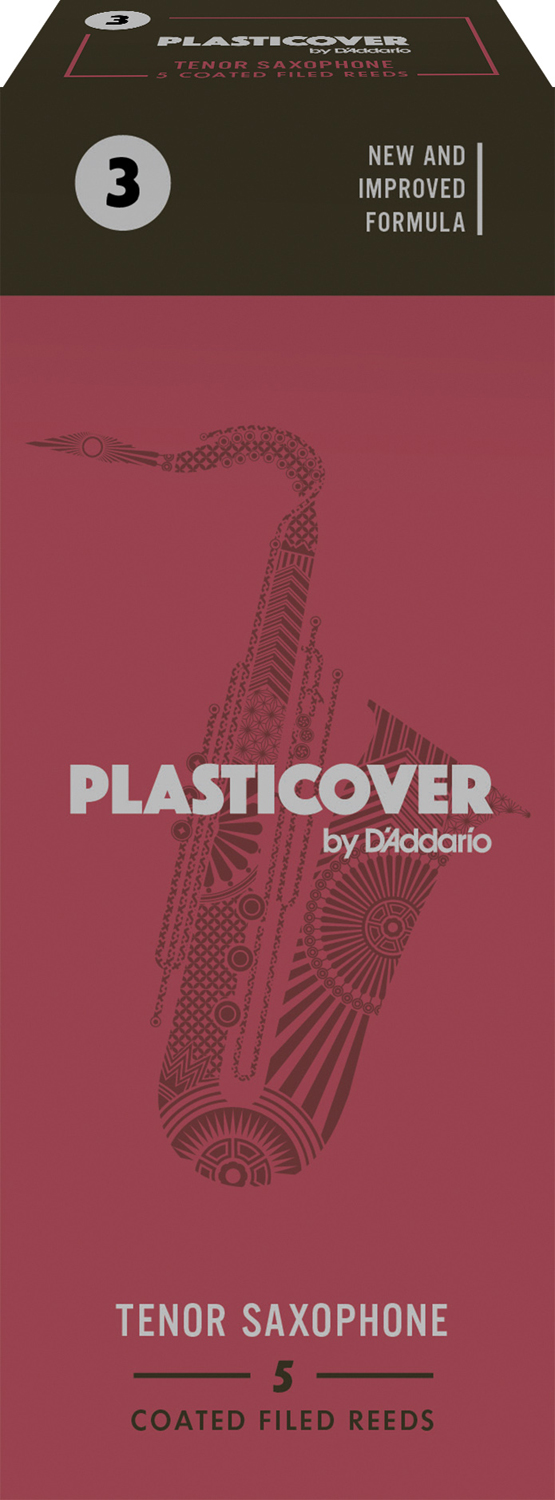 Rico PlastiCOVER Tenorsaxofon 5-Pack. Tjocklek 3