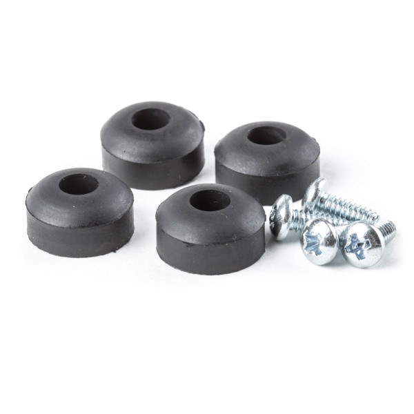 Dunlop Rubber foot for pedal. 4-pack - 2