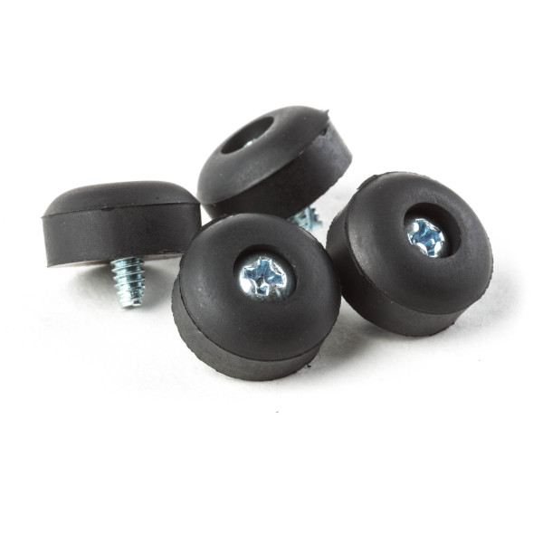 Dunlop Rubber foot for pedal. 4-pack - 3