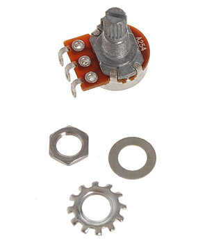 Wilkinson A250K-S tonpotentiometer, kort