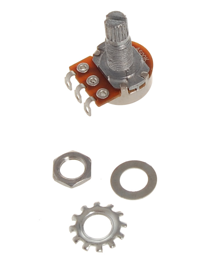 Wilkinson A500K-L tonpotentiometer, lång