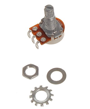 Wilkinson A500K-L tonpotentiometer, lång