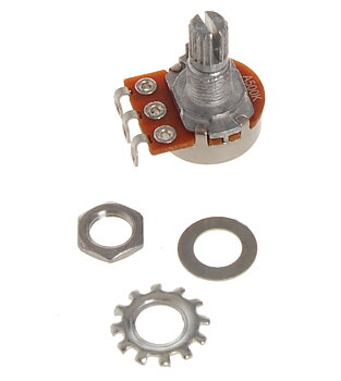 Wilkinson A500K-S tonpotentiometer, kort