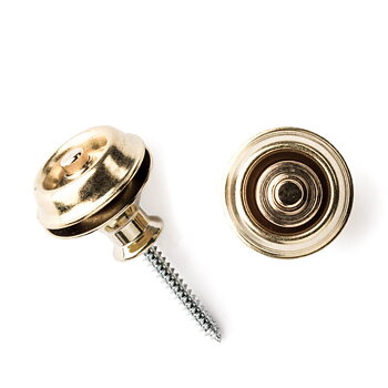 Dunlop SLS1032BR Brass Straplocs
