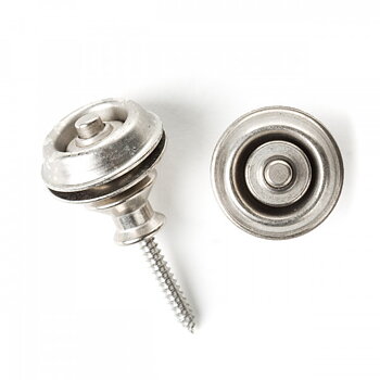 Dunlop Straplok Vintage Nickel Dual DSN Set