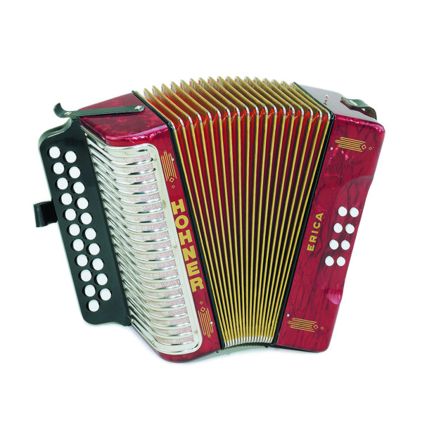 HOHNER 1600/2 Erica, GC, HT, Röd