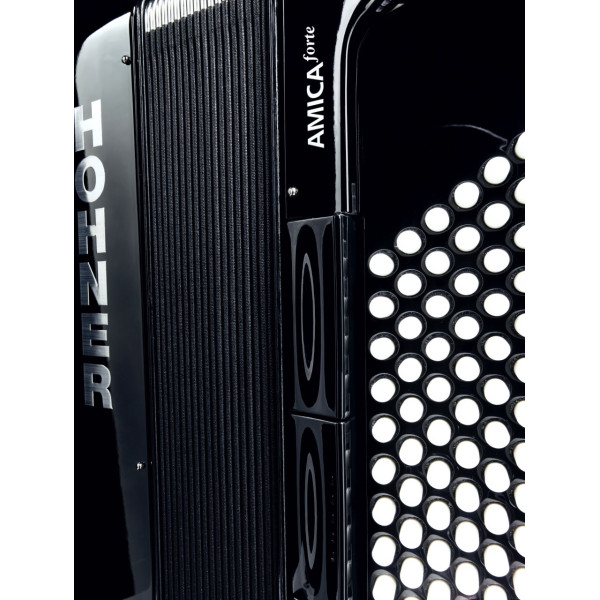 HOHNER Amica Forte IV 96 Svart - 5