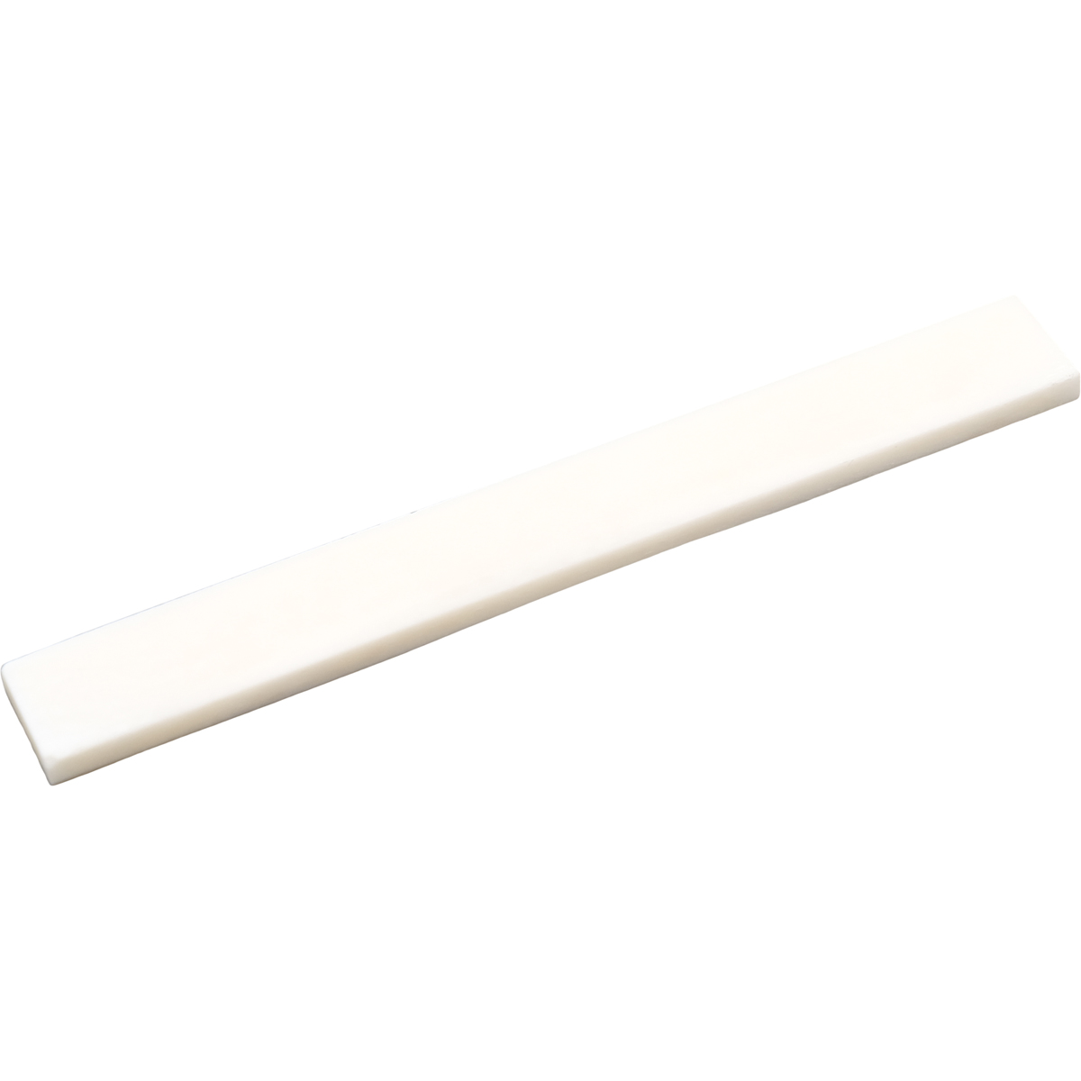 Santana White Bone Blank 108 sadel inlägg till gitarr, 108 x 12 x 3,5 mm.