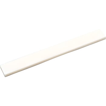 Santana White Bone Blank 108 sadel inlägg till gitarr, 108 x 12 x 3,5 mm.
