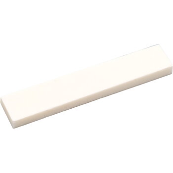 Santana White Bone Blank 52 sadel till gitarr, 52 x 10 x 3,5 mm.