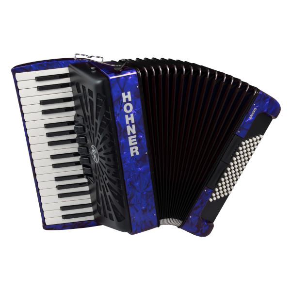 HOHNER Bravo III 72 Mörkblå (SilentKey)