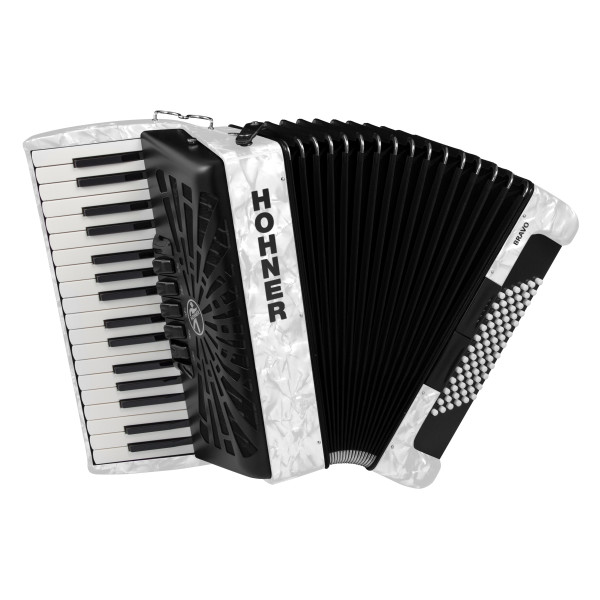 HOHNER Bravo III 72 Vit (SilentKey)