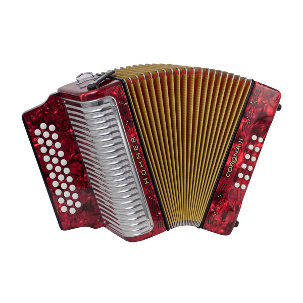 HOHNER Corona II Classic GCF Röd