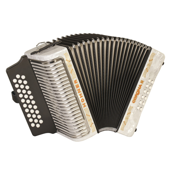 HOHNER Corona II GCF, white