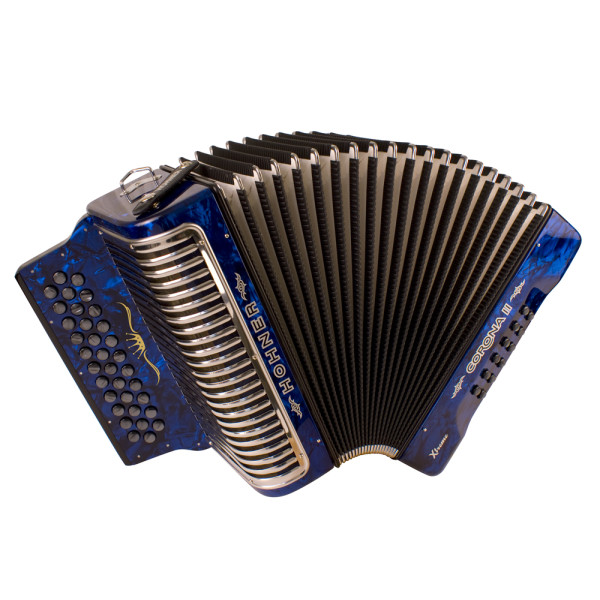 HOHNER Corona II XTREME FBbEb, dark blue