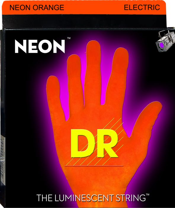 DR NEON HiDef Orange Bass SuperStrings