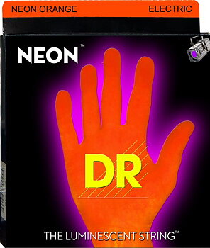 DR NEON HiDef Orange Bass SuperStrings