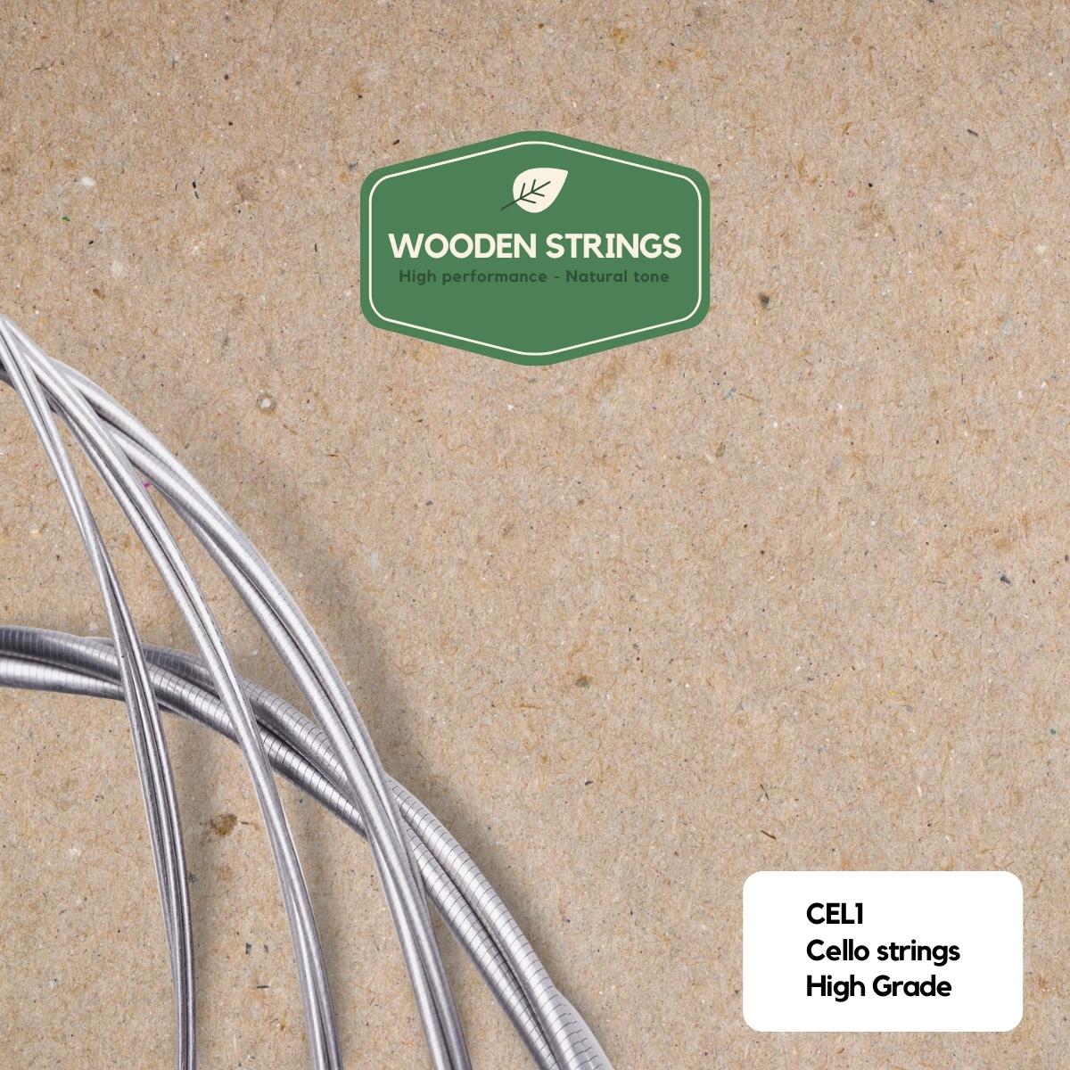 Wooden strings CEL1 cellosträngar
