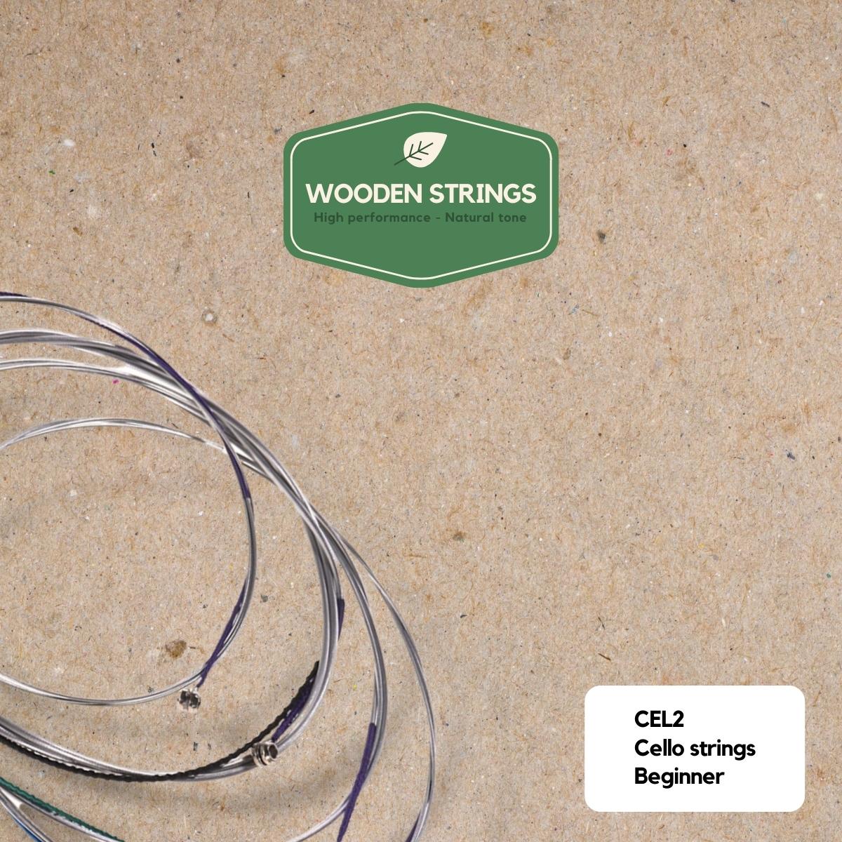 Wooden strings CEL2 cellosträngar