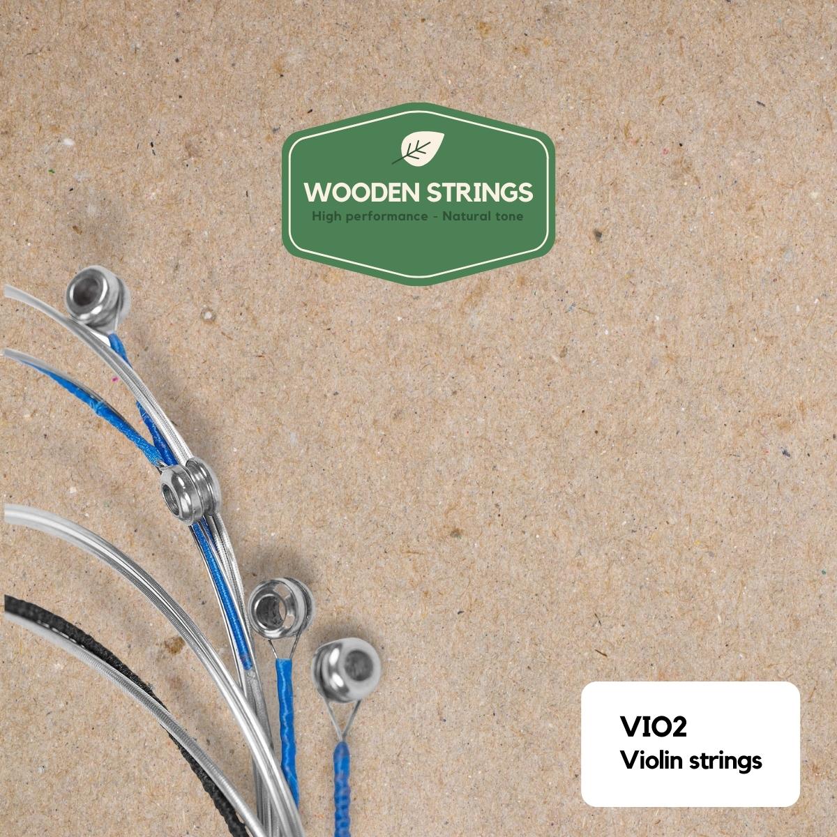 Wooden strings VIO2 violinsträngar