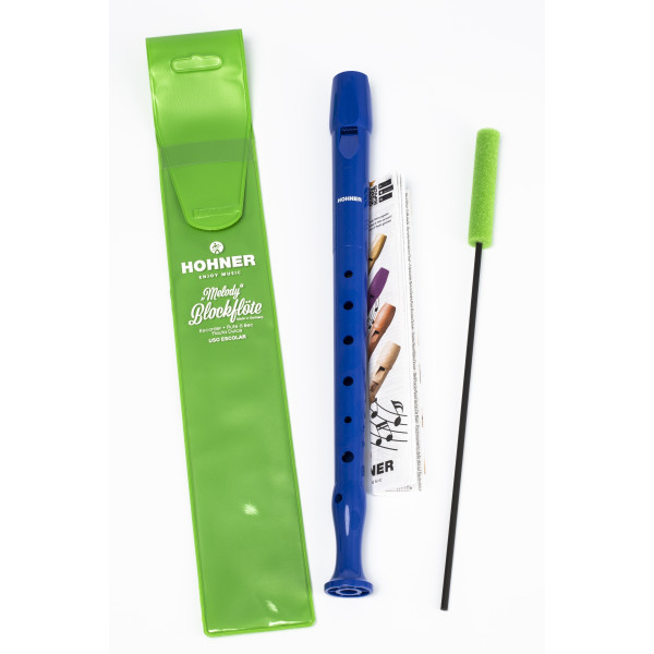HOHNER C-Soprano, 1 part, plastic, German, pb dark blue