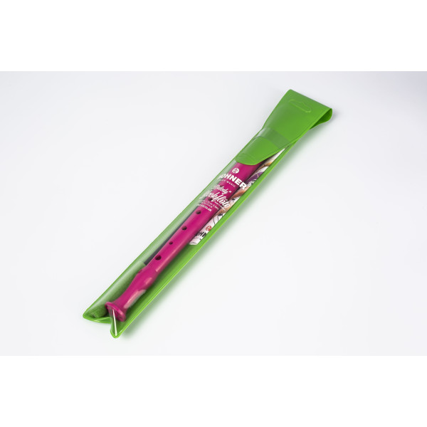 HOHNER C-Soprano, 1 part, plastic, german, pb hot pink - 2