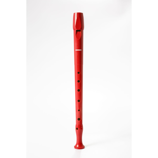 HOHNER C-Soprano, 1 part, plastic, german, pb red - 2