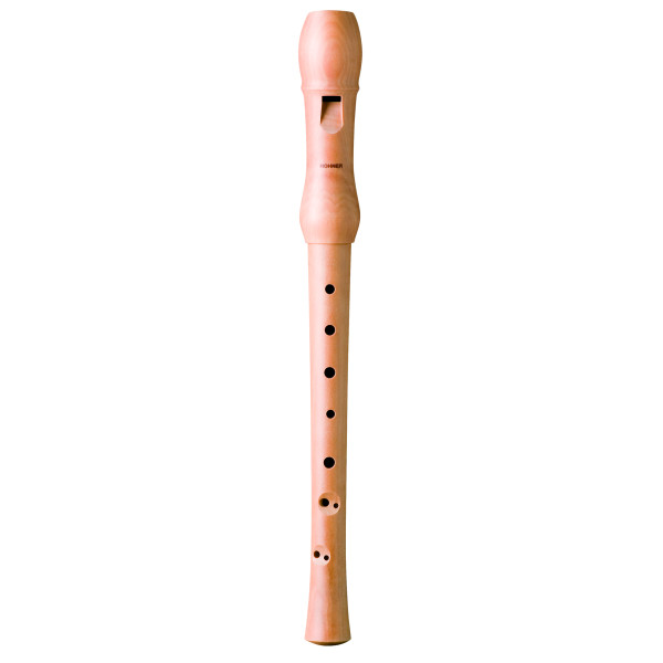 HOHNER C-Sopran, Lätt Päronträ, 2 delar, Barockgrepp, pb