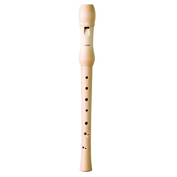 HOHNER C-Soprano, maple, 2 parts, baroque, p