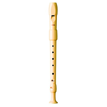 HOHNER C-Sopran, Plast, 2 delar, Barockgrepp, pb