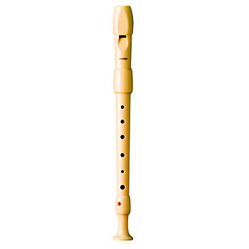 HOHNER C-Sopran, Plast, 2 delar, Tyskt grepp, pb