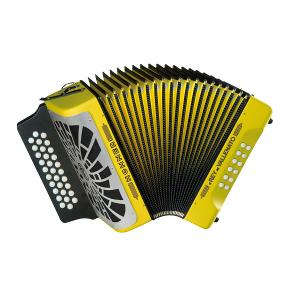 HOHNER El Rey del Vallenato BbEbAb, Gul