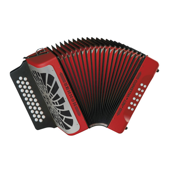 HOHNER El Rey del Vallenato GCF, Röd