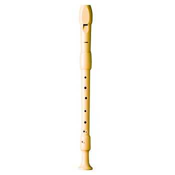 HOHNER F-Alt, 3 delar, Plast, Barock, pb