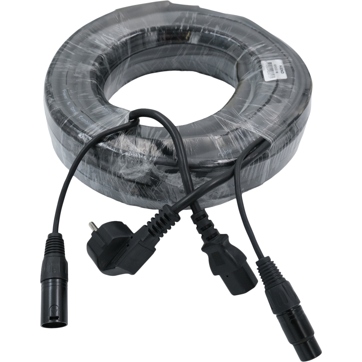 HiEnd XLR-EUIEC20 ström- och XLR-till-XLR-kabel - 20 meter