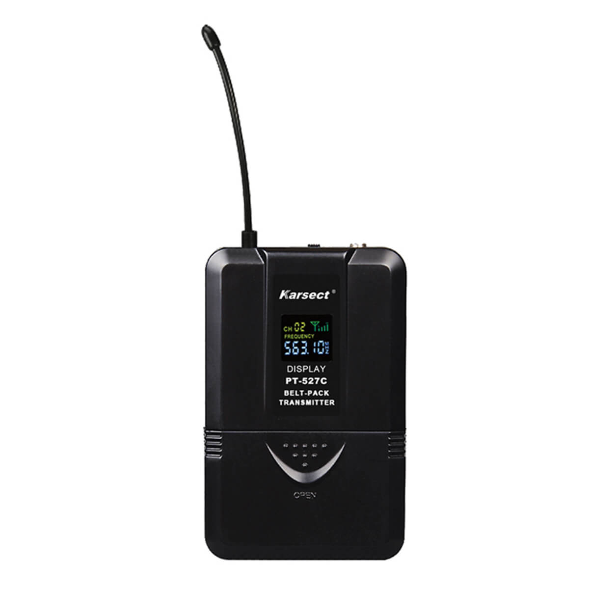 Karsect PT-527C 831.200MHz Pocket transmitter for JRU-521L
