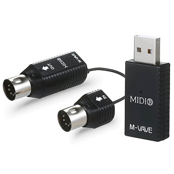 M-vave Wireless Midi System trådlös-midi