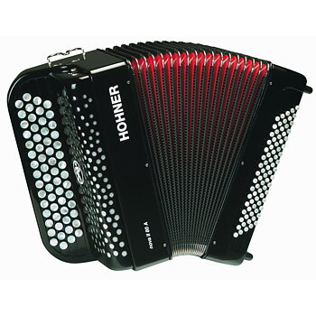 HOHNER NOVA II 80A Röd, C-stepped